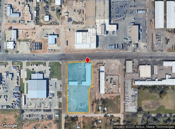 910 E 50Th St, Lubbock, TX Parcel Map