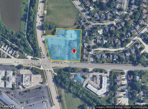  1N121 County Farm Rd, Winfield, IL Parcel Map