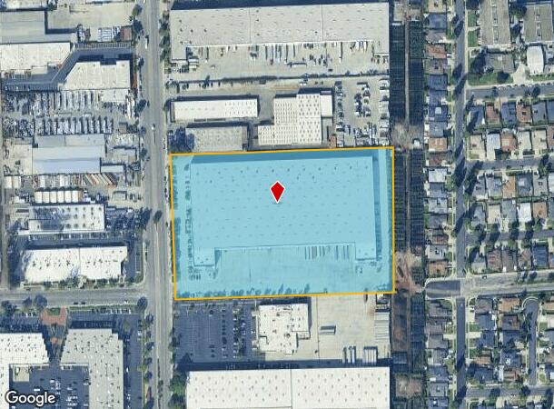  17120 S Main St, Gardena, CA Parcel Map