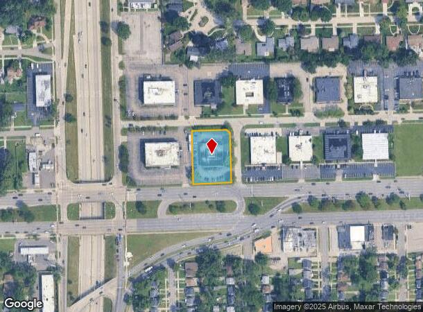  17726 W 8 Mile Rd, Southfield, MI Parcel Map