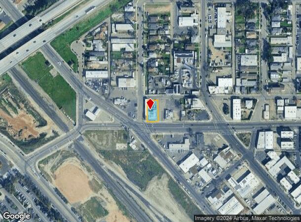  561 E Divisadero St, Fresno, CA Parcel Map