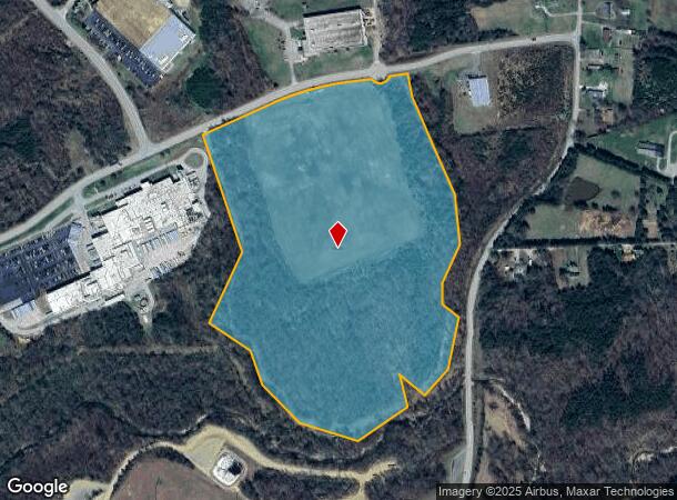 Airside Dr, Danville, VA Parcel Map