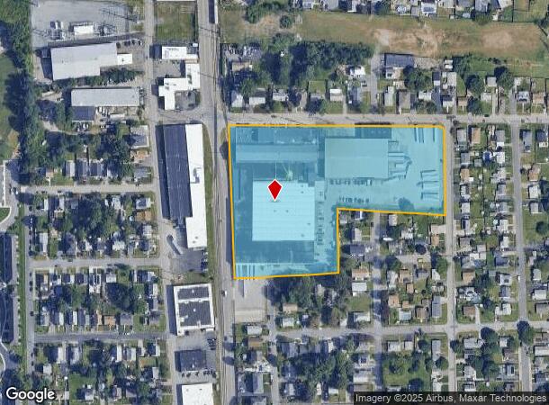 21 Campbell St, Pawtucket, RI Parcel Map