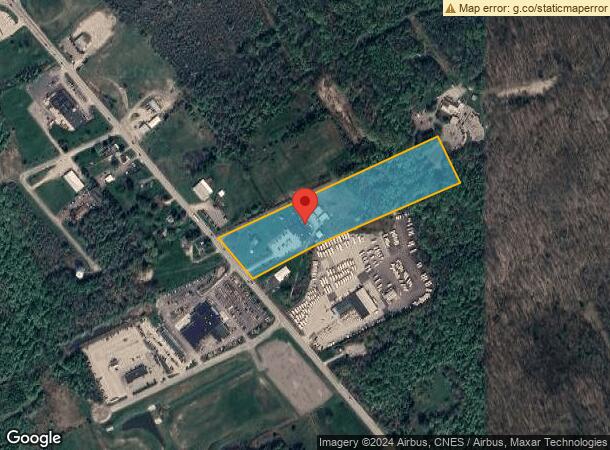  8455 Peach St, Erie, PA Parcel Map