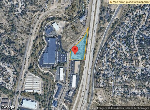  6385 Corporate Dr, Colorado Springs, CO Parcel Map