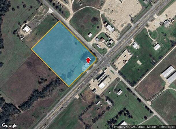  9203 E State Highway 21, Bryan, TX Parcel Map