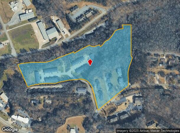 848 Happy Hollow Rd, Dahlonega, GA Parcel Map