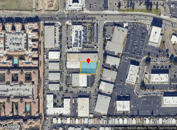  2221 S Dupont Dr, Anaheim, CA Parcel Map