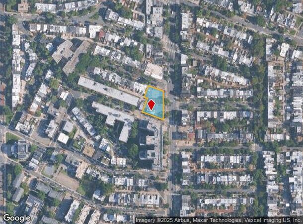  3540 14Th St Nw, Washington, DC Parcel Map