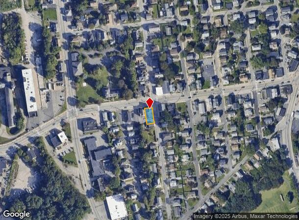 1336 Cranston St, Cranston, RI Parcel Map