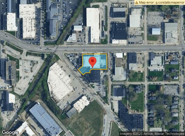  1201 W 16Th St, Indianapolis, IN Parcel Map