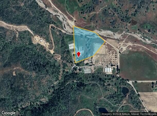  8025 Gibson Ln, Potter Valley, CA Parcel Map