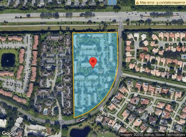  6061 Boca Colony Dr, Boca Raton, FL Parcel Map