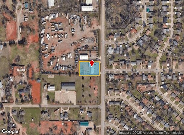  3901 S Bryant Ave, Del City, OK Parcel Map