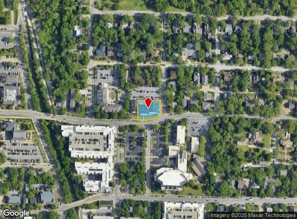  404 W Maple St, Fayetteville, AR Parcel Map