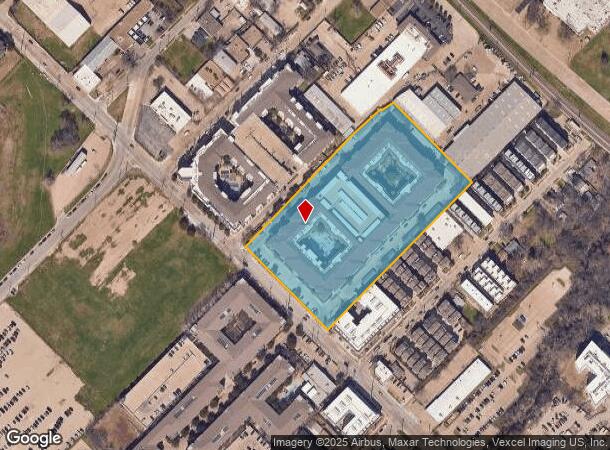  6008 Maple Ave, Dallas, TX Parcel Map