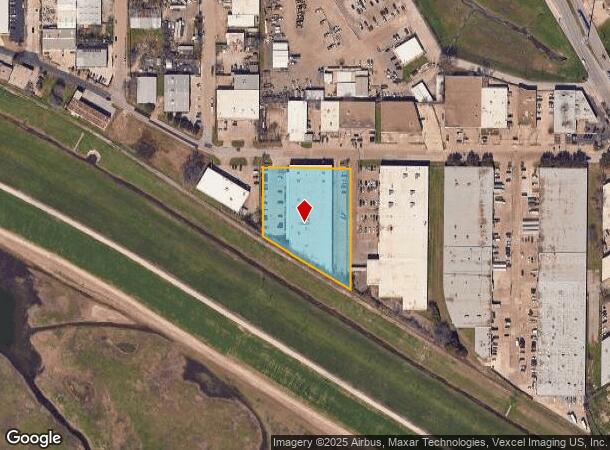  1108 Quaker St, Dallas, TX Parcel Map