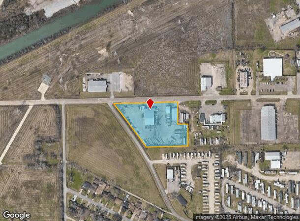  1949 Victoria St, Freeport, TX Parcel Map