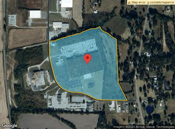  1465 Industrial Park Dr, Trenton, TN Parcel Map