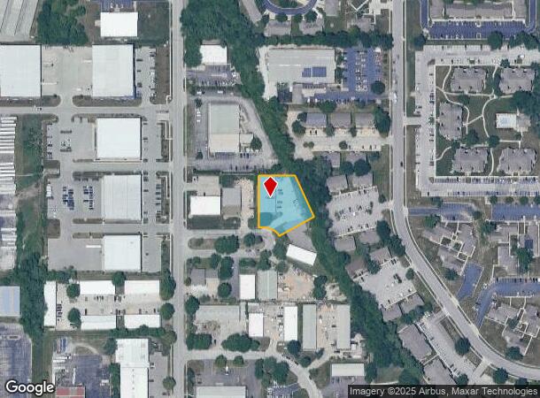  2012 E Prairie Cir, Olathe, KS Parcel Map