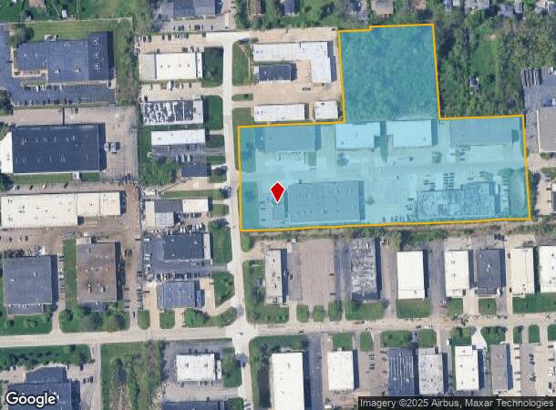 640 Minnesota Dr, Troy, MI Parcel Map