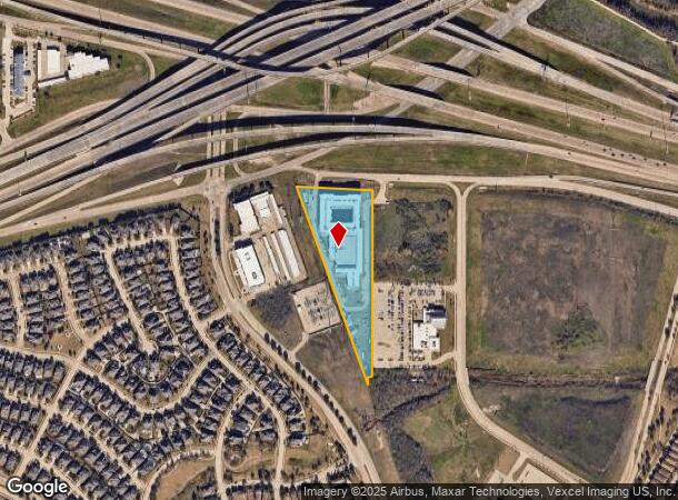  7550 State Highway 161, Irving, TX Parcel Map