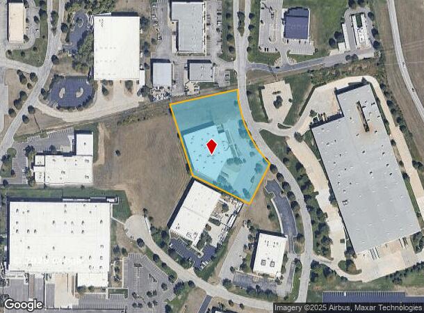  8310 Hedge Lane Ter, Lenexa, KS Parcel Map