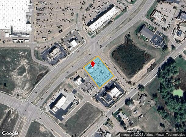 7255 N Meridian Rd, Peyton, CO Parcel Map
