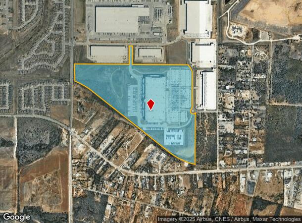 6806 Cal Turner Dr, San Antonio, TX Parcel Map