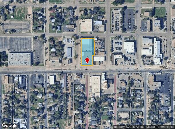  1420 19Th St, Lubbock, TX Parcel Map