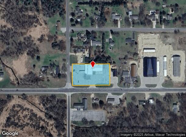 9956 W Hc Edmore Rd, Lakeview, MI Parcel Map