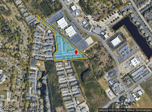  1350 Brittany Dr, Florence, SC Parcel Map