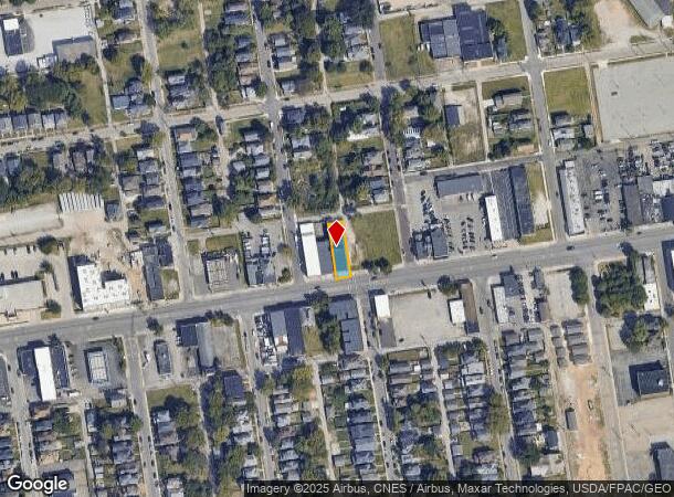  952 W Broad St, Columbus, OH Parcel Map