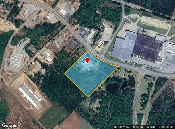 E Oak St, Mc Rae Helena, GA Parcel Map