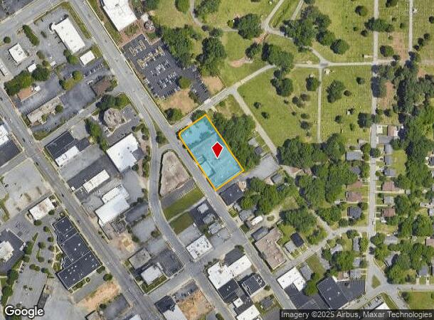  520 N Hamilton St, High Point, NC Parcel Map