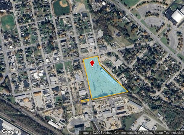 710 E 8Th St, Salem, VA Parcel Map