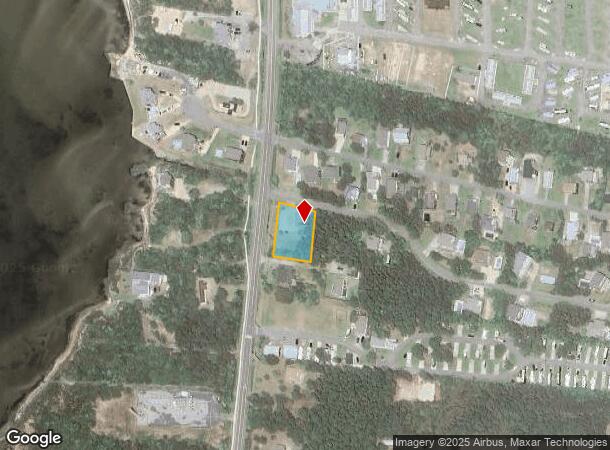 25202 Island Pines Dr, Waves, NC Parcel Map