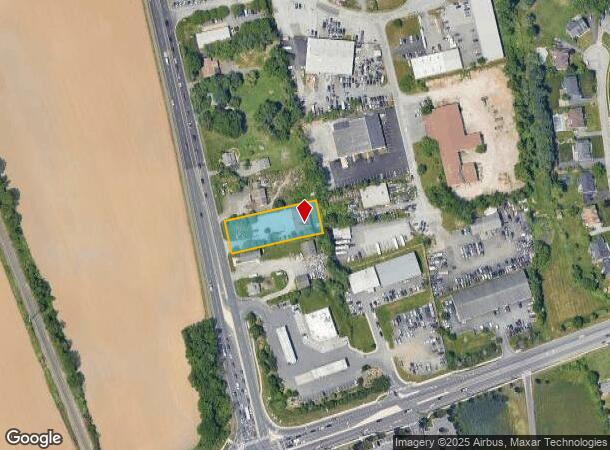 1080 S Chapel St, Newark, DE Parcel Map