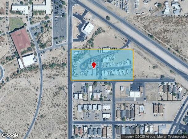  597 E Old West Hwy, Apache Junction, AZ Parcel Map
