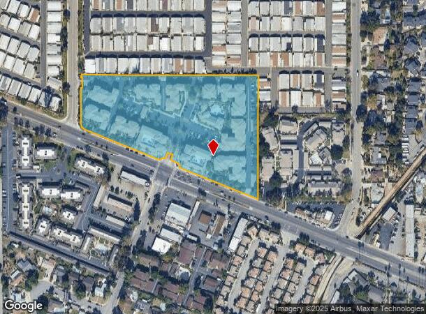  2855 Foothill Blvd, La Verne, CA Parcel Map