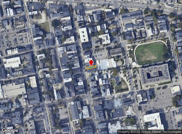  1332 Main St, Cincinnati, OH Parcel Map