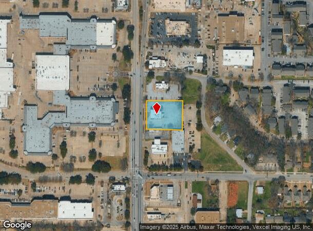 1409 N Collins St, Arlington, TX Parcel Map