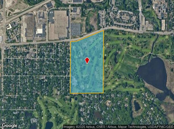  201 Meadowbrook Rd, Hopkins, MN Parcel Map