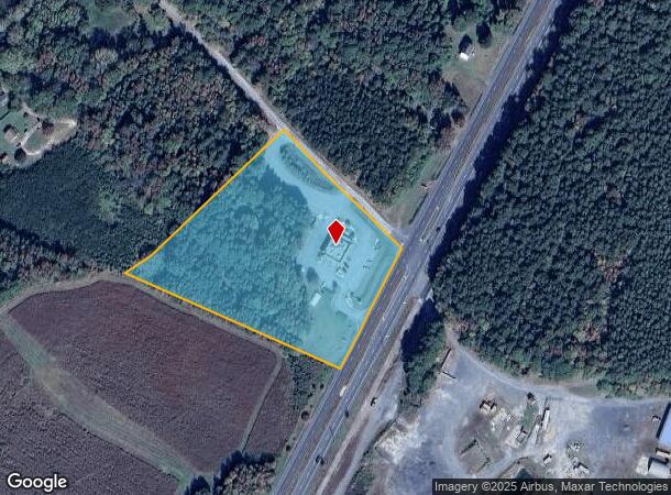 6468 Lankford Hwy, Exmore, VA Parcel Map