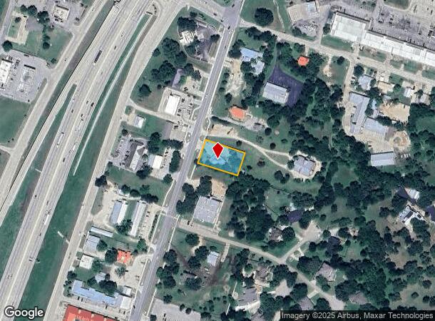  831 N Main St, Salado, TX Parcel Map