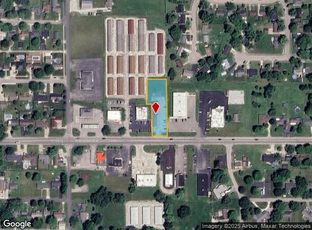  737 E Main St, Gas City, IN Parcel Map