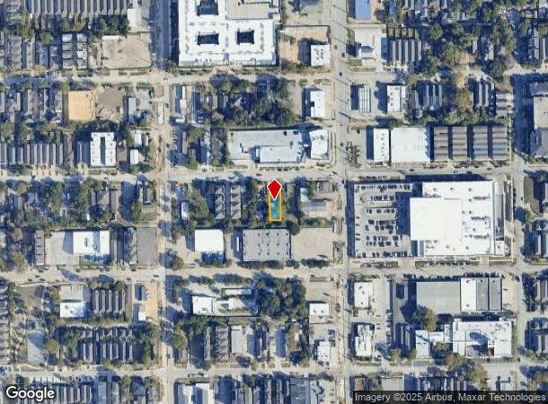  722 W 24Th St, Houston, TX Parcel Map