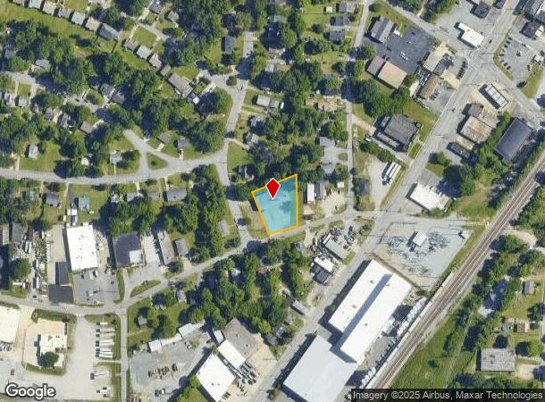 308 W Burton Ave, High Point, NC Parcel Map
