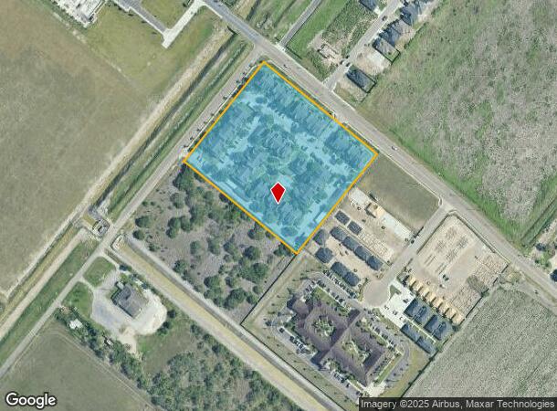  3102 Haine Dr, Harlingen, TX Parcel Map