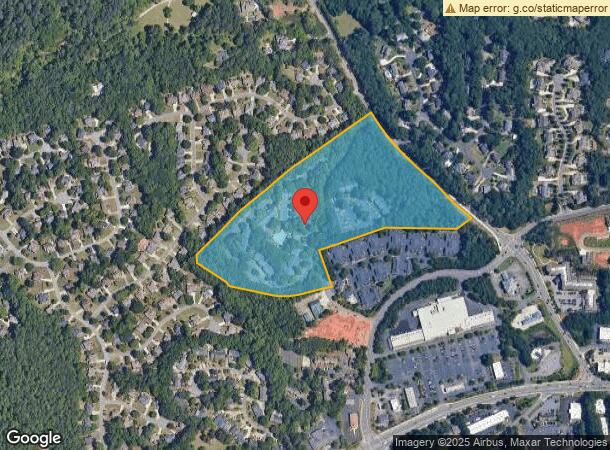  1001 Burnt Hickory Rd Nw, Marietta, GA Parcel Map